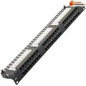 Hcs 24 Port Keystone Jack Utp Boş 19" 1u Panel